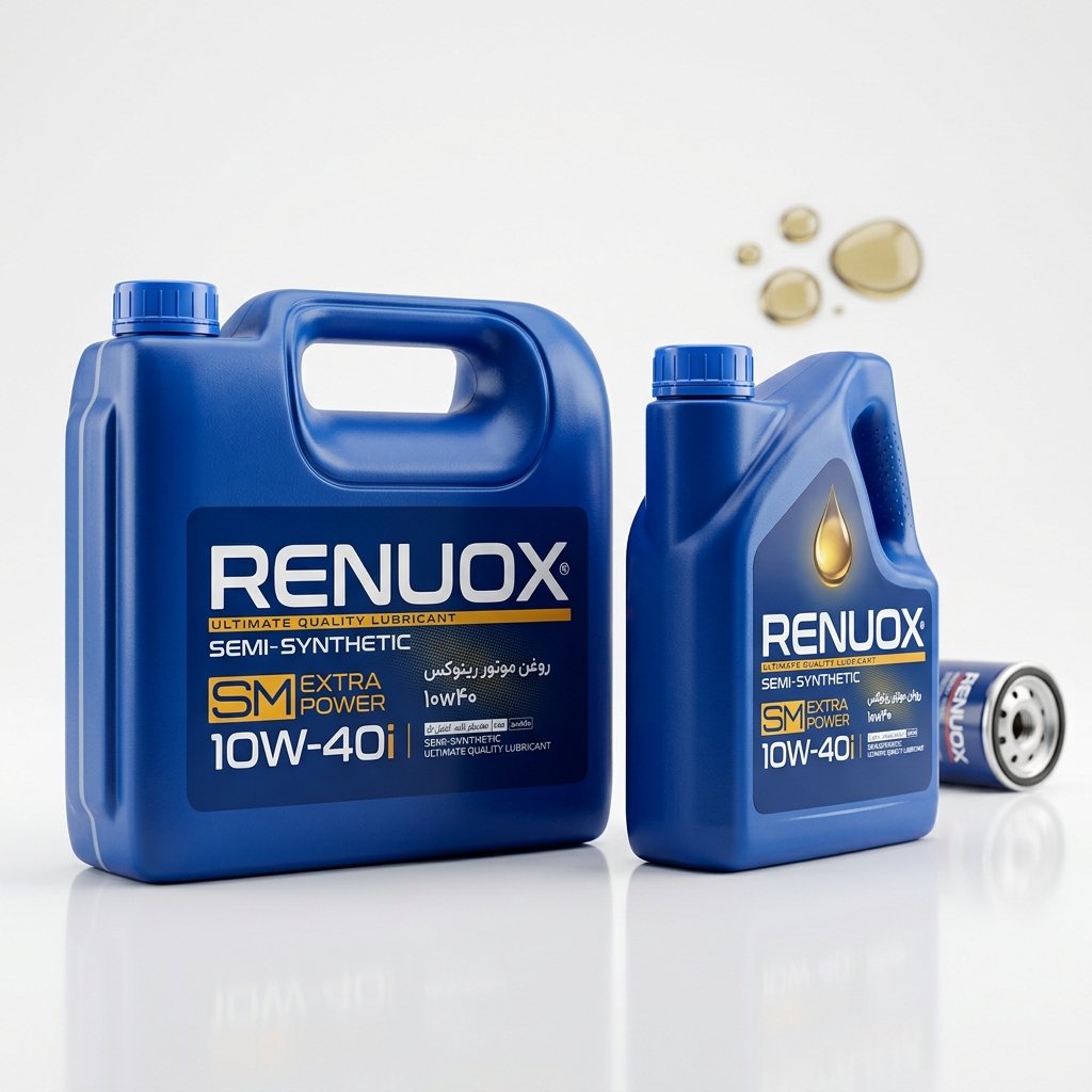 روغن موتور ۵ لیتری برند RENUOX